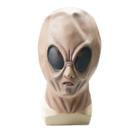 Máscara Alien Latex para rosto inteiro, fantasia de cosplay, festa, 30x32cm