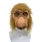 Máscara animal de resina de macaco de nariz comprido realista para adultos Máscara animal de resina de macaco de nariz comprido realista para adultos