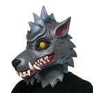 Máscara Animal Head Wolf Latex Cosplay Halloween, tamanho adulto Máscara Animal Head Wolf Latex Cosplay Halloween, tamanho adulto