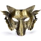 Máscara Animal Wolf Iron Blood Wolf Head Latex 28x19cm