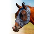 Máscara anti-moscas Comfort-Fit para cavalo Warmblood da Professional's Choice Máscara anti-moscas Comfort-Fit para cavalo Warmblood da Professional's Choice