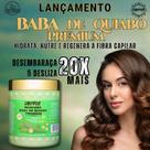 Máscara Baba de Quiabo Coiffer 500g Desembaraça e Hidrata