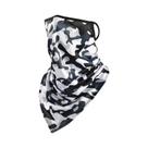 Máscara Balaclava Camuflada Para Motocicleta, Máscara Facial De Seda Gelada Para Verão, Proteção