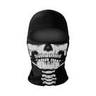 Máscara Balaclava De Caveira Assustadora À Prova De Vento Para Uso Externo Em Motocicletas,