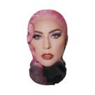 Máscara Balaclava Respirável Em Malha Com Impressão 3D Estilo Lady Gaga Para Eventos De Fãs De