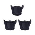 Máscara Balaclava Térmica Unissex Para Inverno, À Prova De Vento, Para Esqui E Snowboard, Cor Preta