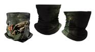 Mascara Bandana com Micros Furos Estampa Pesca