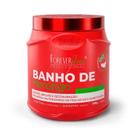 Mascara Banho de Verniz Morango Forever Liss 1kg
