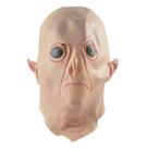 Máscara Bareheaded Alien, capa facial, capa de rosto inteiro, fantasia de Halloween