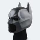 Máscara Batman Dark Knight Rises, capacete de PVC, cosplay