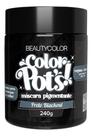 Máscara Beautycolor Color Pots Preto Blackout 240g Máscara Beautycolor Color Pots Preto Blackout 240g