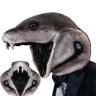 Máscara BEESUM 2023 Scary King Cobra Head Latex para Halloween Máscara BEESUM 2023 Scary King Cobra Head Latex para Halloween