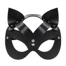 Máscara Black Punk Fox Party Costume Play Prop