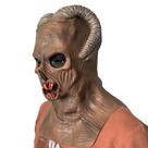 Máscara Blood-Tooth Old Man com chifres de carneiro Alien Latex