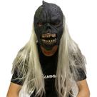 Máscara Cannibal Ogre Silvermane Latex com cabelo sintético Máscara Cannibal Ogre Silvermane Latex com cabelo sintético
