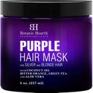 Máscara capilar Botanic Hearth Purple para cabelos loiros, prateados e grisalhos 240 ml