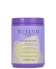 Máscara capilar Inebrya Blondesse No-Yellow 1000mL para cabelos loiros