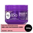 Máscara Capilar Matizadora Salon Line Meu Liso Loiro 300g Máscara Capilar Matizadora Salon Line Meu Liso Loiro 300g