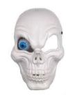 Máscara Caveira Com 1 Olhos Cores Sortidas - SEMAAN