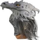 Máscara Chaos Demon King Nezha Dragon Head Cover Latex Cosplay