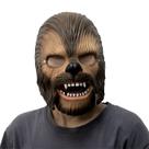 Máscara Chewbacca com mandíbula móvel para festa de Halloween