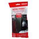 Mascara Cirúrgica Tripla Descartável Preta C/12uni - Vabene