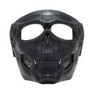 Máscara Colorida De Caveira À Prova De Vento Para Motocicleta E Bicicleta, Proteção Facial Completa,