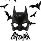 Máscara Cosplay Batman Acessório Fantasia Carnaval Halloween Festa Folia Herói Homem Morcego Cavaleiro das Trevas Adulto ou Infantil Brincadeiras