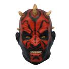 Máscara Cosplay com capa de cabeça Darths Mauls Halloween Latex 300g