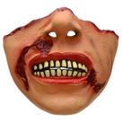 Máscara Creative Scary Half Face Wound Scar Horror Resin