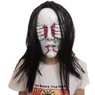 Máscara Creepy Ghost Horror Full Face com olhos vendados