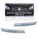 Máscara cromada para grade Gol G - 5 Máscara cromada para grade Gol G - 5