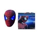 Máscara De Aranha Adulto Homem-Aranha Gwen Miles Peter Parker Acessório De Fantasia Adereço De