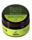 Máscara de Argila Verde com Óleo de Macadamia - 60 ml