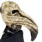 Máscara de bico de pássaro Plague Doctor, Halloween, Cosplay, látex, marrom Máscara de bico de pássaro Plague Doctor, Halloween, Cosplay, látex, marrom