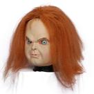 Máscara de boneca de Halloween Creepy Chucky Horror Cosplay Latex