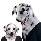 Máscara de cabeça de cachorro dálmata BEESUM 2023 Moving Mouth para adulto