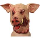 Máscara de cabeça de javali selvagem Inosuke Hashibira Demon Slayer Latex