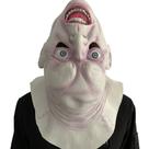 Máscara de cabeça para baixo Alien Halloween Horror Escape Room Latex