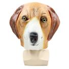 Máscara de cachorro de resina realista para cosplay de Halloween
