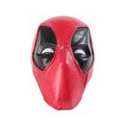 Máscara de capacete Leather Deadpools Cosplay Halloween Creepy