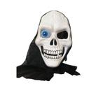 Máscara De Caveira Com Olho Capuz Festa Fantasia Halloween - D' Presentes Máscara De Caveira Com Olho Capuz Festa Fantasia Halloween - D' Presentes