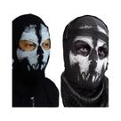 Máscara De Caveira Fantasma Com Estampa Completa, Balaclava Para Capacete De Moto, Bicicleta,