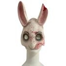 Máscara de coelho de resina de terror Bloody Bunny para o Halloween