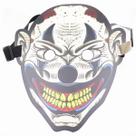 Máscara de controle de som LED Jokers Halloween Cosplay Costume Máscara de controle de som LED Jokers Halloween Cosplay Costume