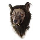 Máscara de cosplay, adereços de cosplay de Halloween simulados com cabeça de lobo