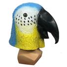 Máscara de cosplay, adorável papagaio, fantasia de Halloween, adereços, látex