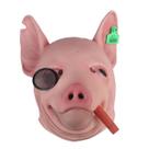 Máscara de cosplay assiste cães e porcos, Halloween, Carnaval, Páscoa