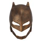 Máscara de cosplay Batman, o Cavaleiro das Trevas, Bronze, danificada pela batalha