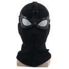 Máscara de cosplay Black Spider Hero PU+Knit tamanho único